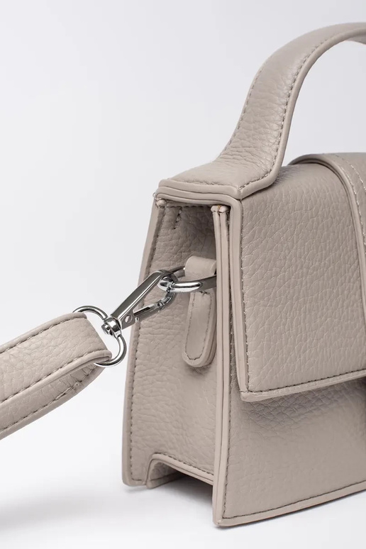 grey little Handbag z rączką