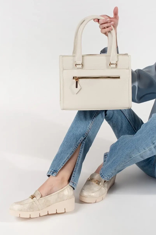 Brightlybeige Handbag Inith zipper Brightlybeige Handbag Inith zipper