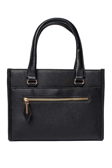 black Handbag Inith zipper