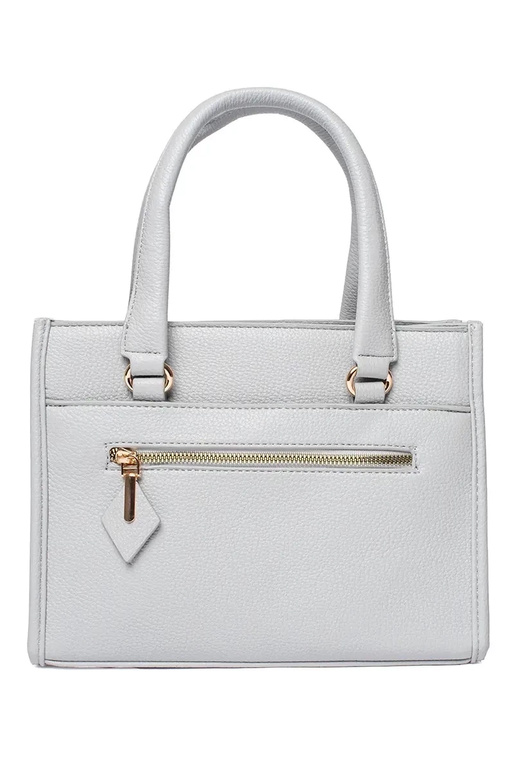 grey Handbag Inith zipper grey Handbag Inith zipper
