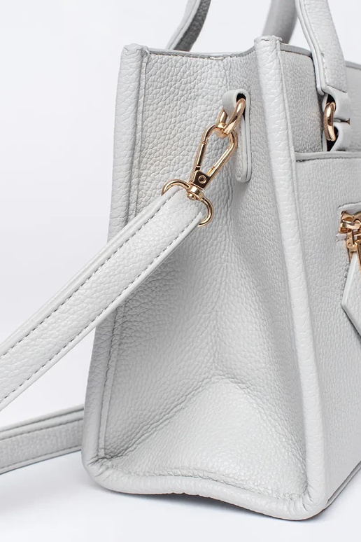 grey Handbag Inith zipper grey Handbag Inith zipper