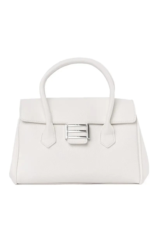 INhite INomens handbag Inith straps
