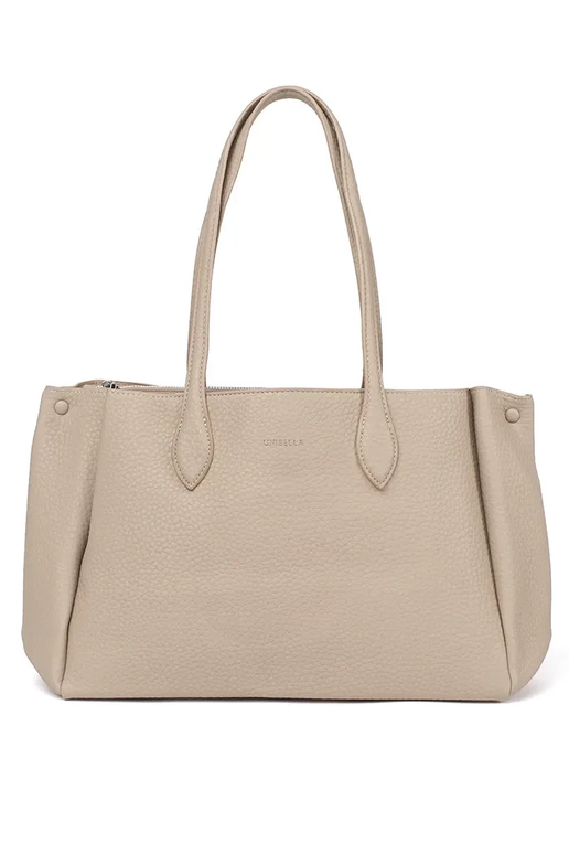 ivory Handbag shopper eco leather ivory Handbag shopper eco leather