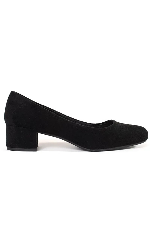 black of suede High heels on the heel... black of suede High heels on the heel...