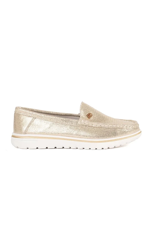 gold color INomens moccasins genuine... gold color INomens moccasins genuine...
