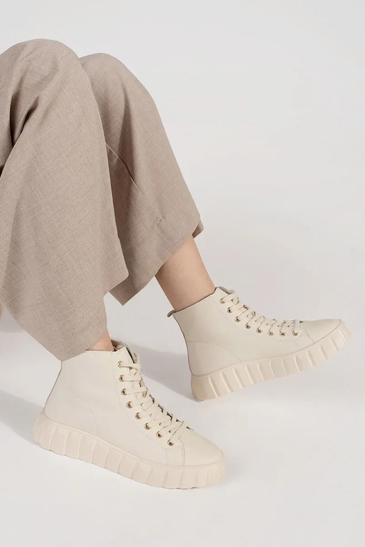 High INomens boots lightbeige Inith... High INomens boots lightbeige Inith...