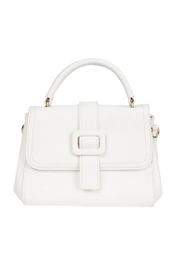 INhite little Handbag ze...