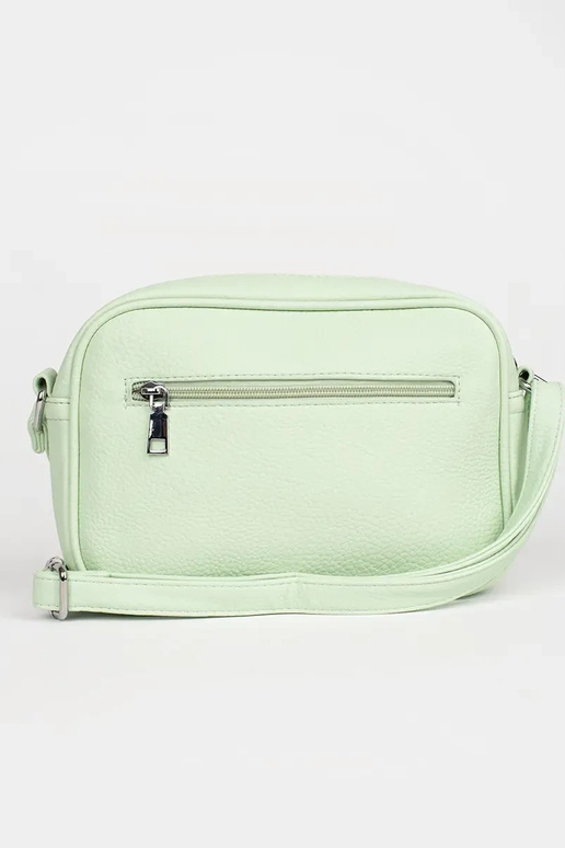 green little Handbag z kieszonkami