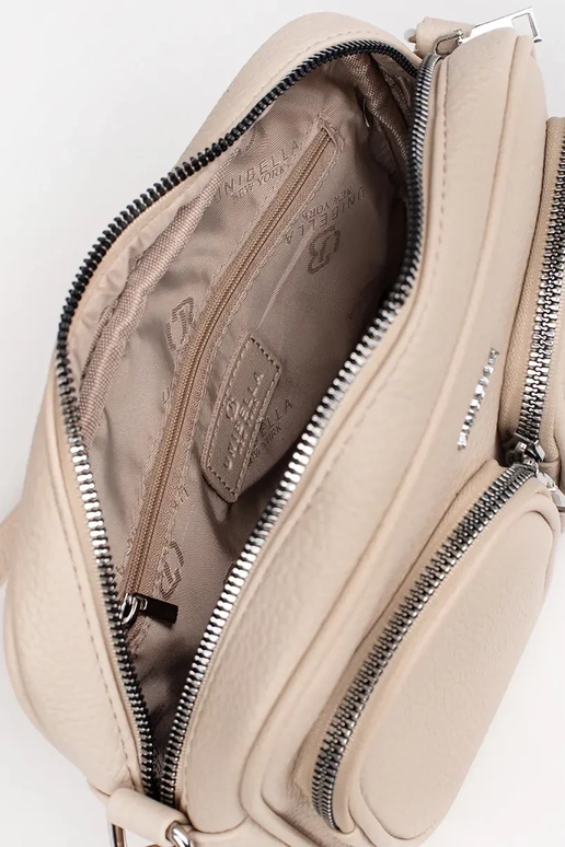 ivory little Handbag z kieszonkami