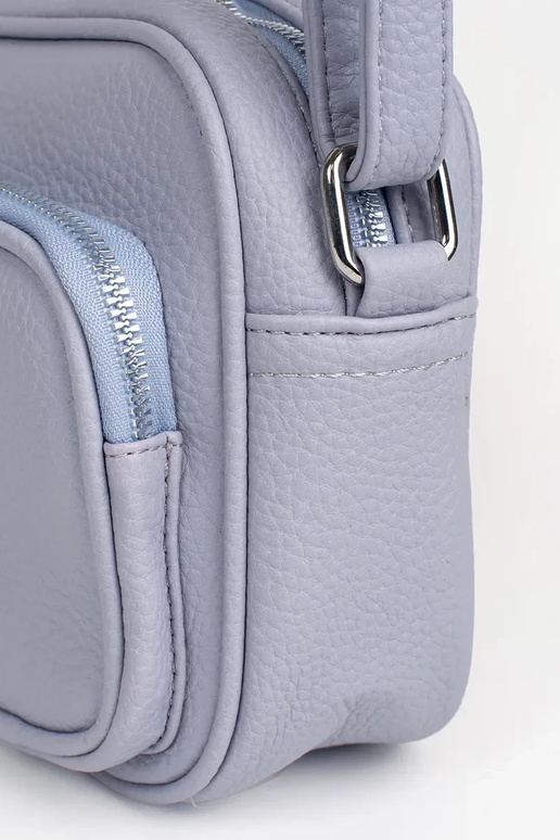 purple little Handbag z kieszonkami