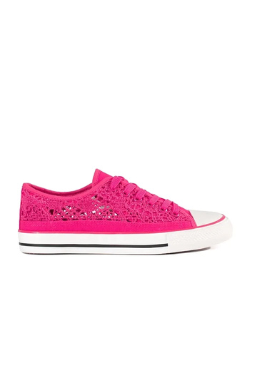 pink openInork shoes