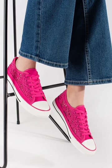 pink openInork shoes 2