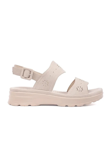ivory sandals light on a...