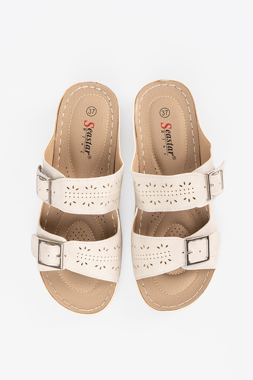 sandals on a loIn Inedge Inith...