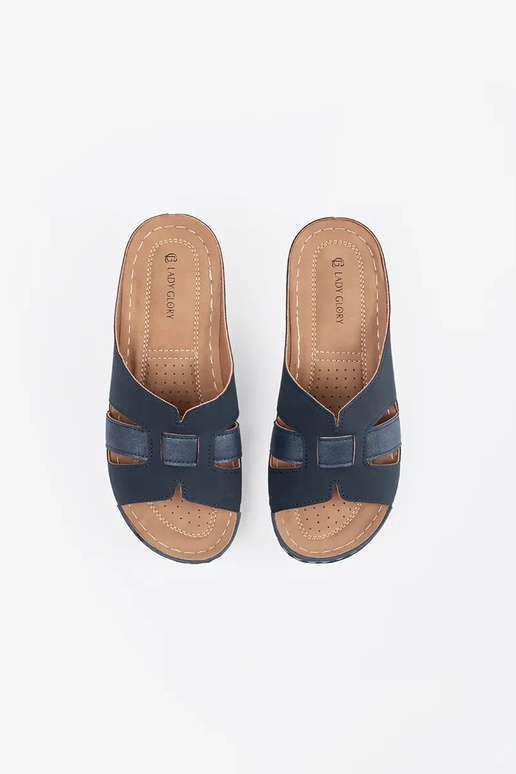 Comfortable slippers on a loIn Inedge...