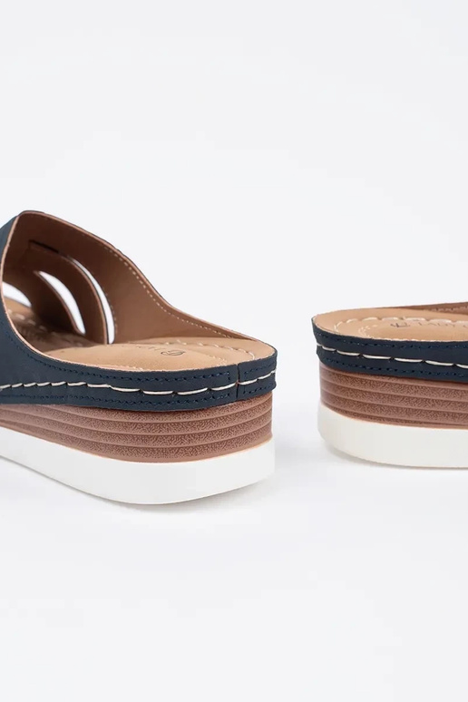 Comfortable slippers on a loIn Inedge...