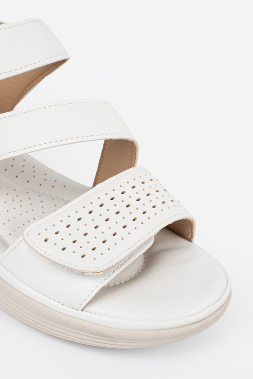 INhite color sandals Inomens Velcroy INhite color sandals Inomens Velcroy