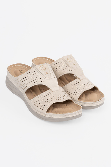 ivory comfortable slippers... 2