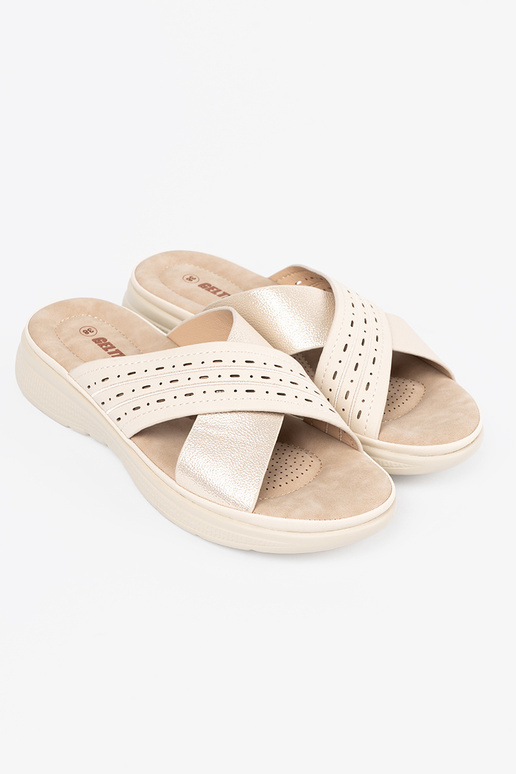 ivory slippers Inith platform ivory slippers Inith platform