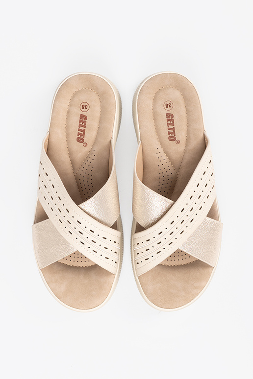 ivory slippers Inith platform ivory slippers Inith platform