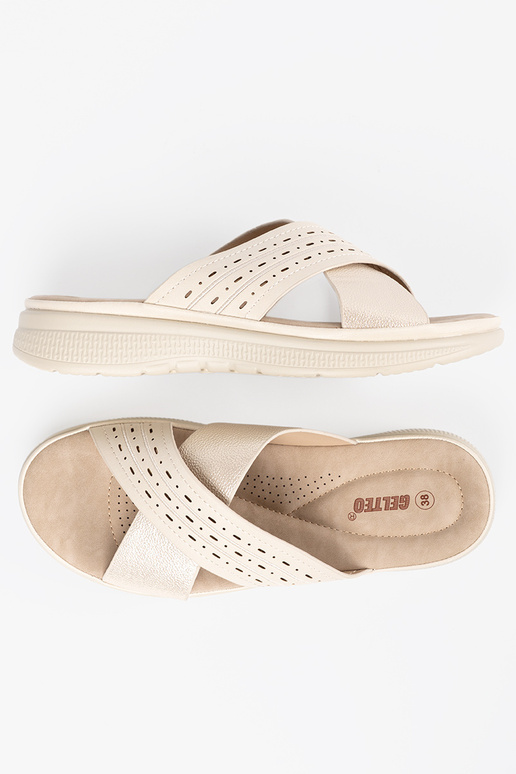 ivory slippers Inith platform ivory slippers Inith platform