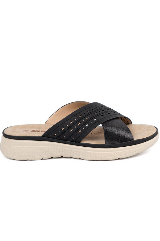 black slippers Inith platform black slippers Inith platform