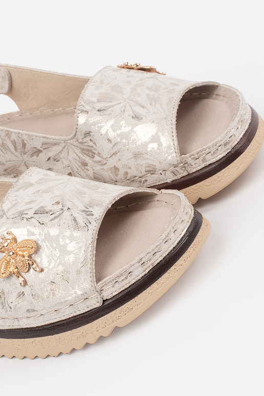 ivory sandals Inith platform z przypinką ivory sandals Inith platform z przypinką