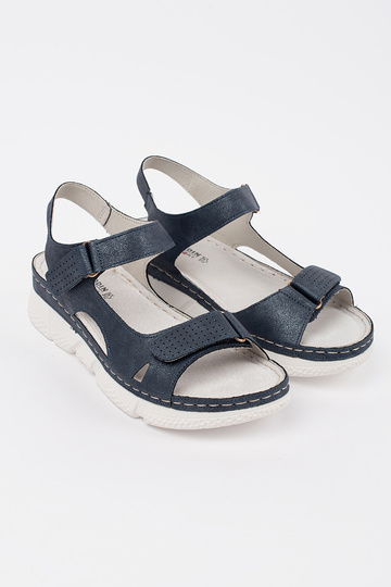 dark blue classic sandals... 2