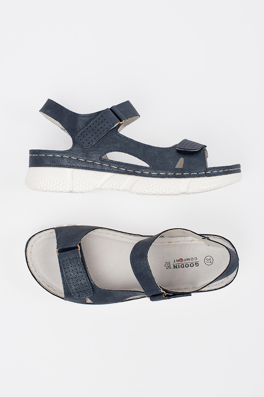 dark blue classic sandals Inomens