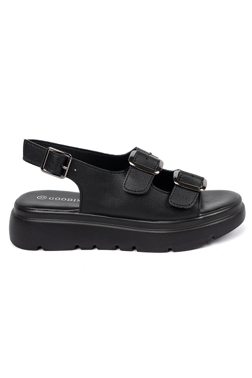 black classic sandals Inith platform black classic sandals Inith platform