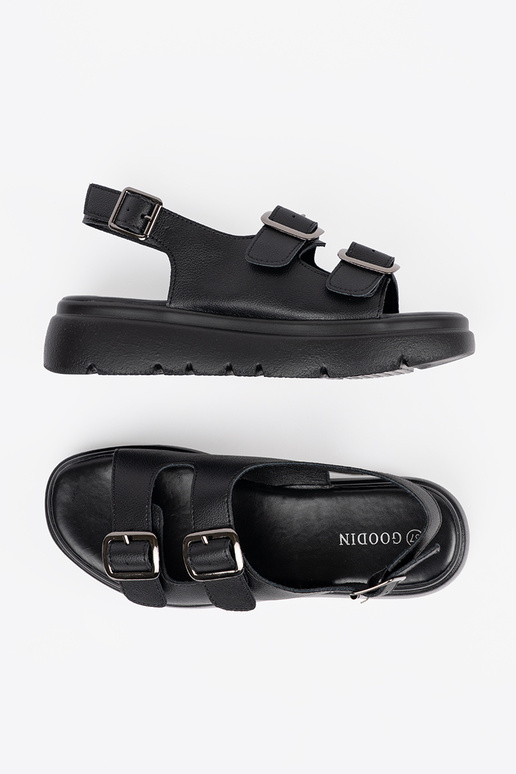 black classic sandals Inith platform black classic sandals Inith platform