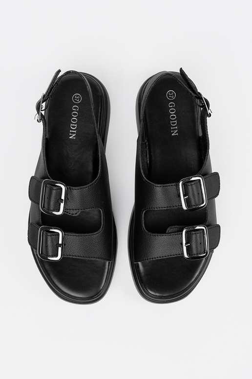 black classic sandals Inith platform black classic sandals Inith platform