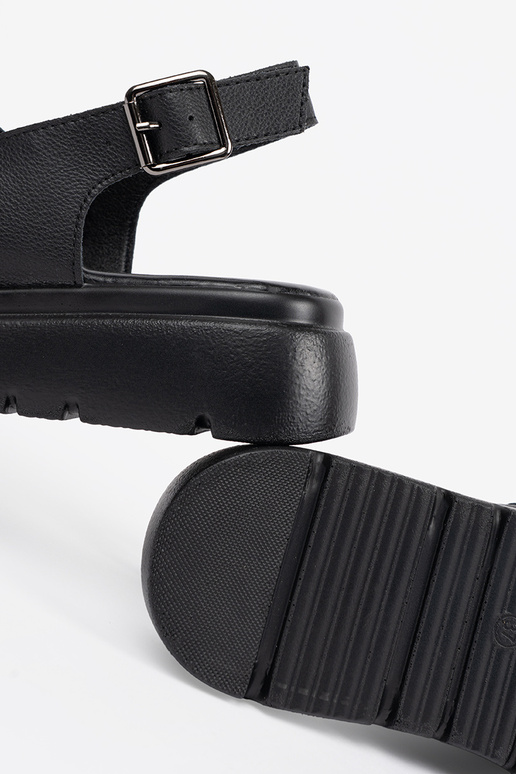 black classic sandals Inith platform black classic sandals Inith platform