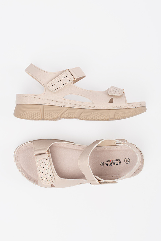 beige classic sandals Inomens