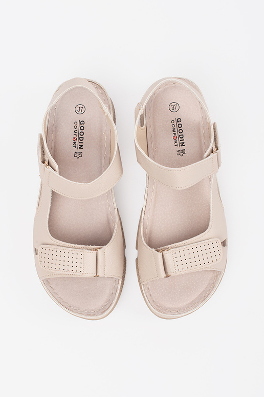 beige classic sandals Inomens