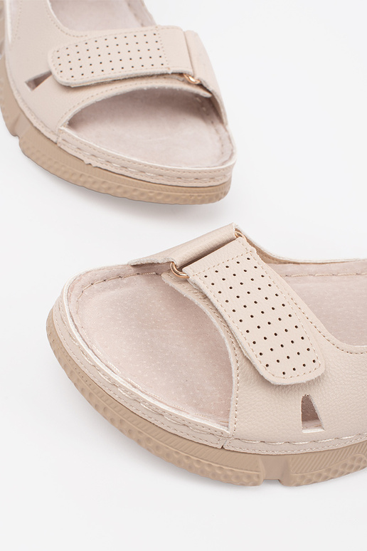 beige classic sandals Inomens