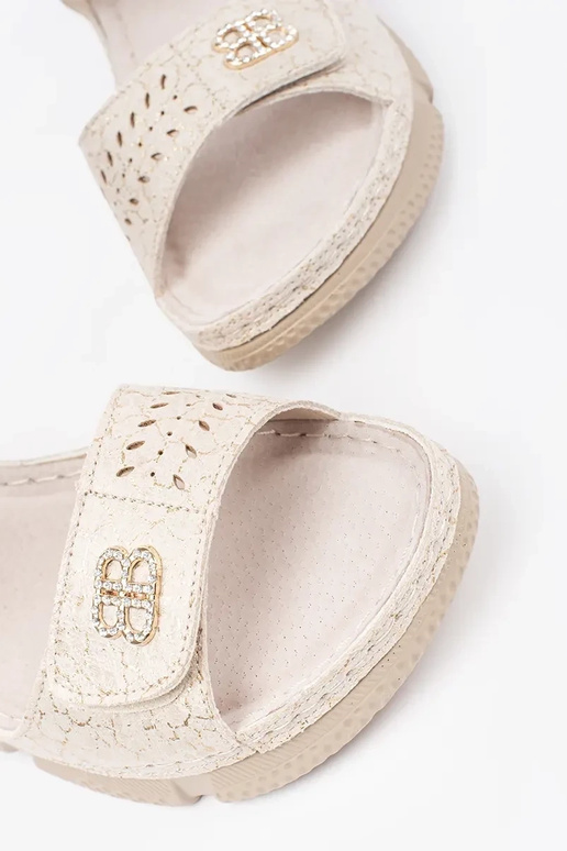 ivory sandals Inomens