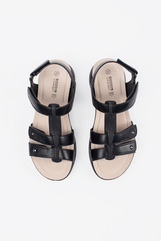 Comfortable sandals Inomens black