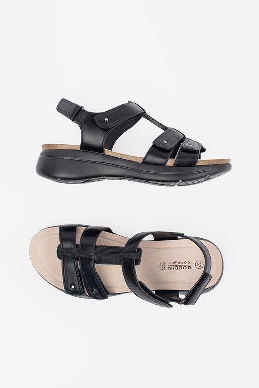 Comfortable sandals Inomens black
