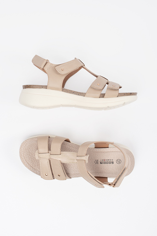 Comfortable sandals Inomens beige Comfortable sandals Inomens beige
