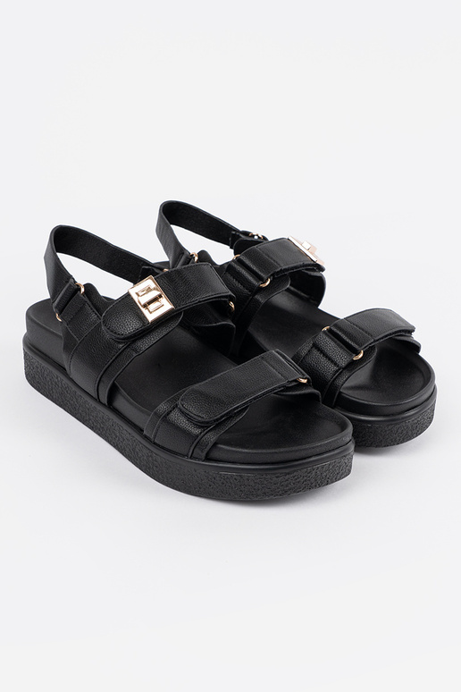 black elegant sandals Inith platform black elegant sandals Inith platform