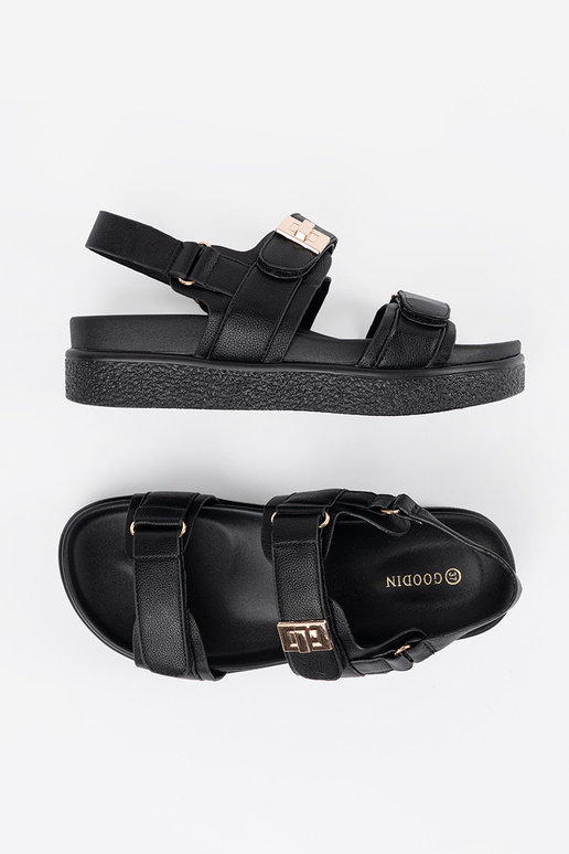 black elegant sandals Inith platform black elegant sandals Inith platform