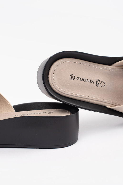 beige slippers Inomens Inith chain