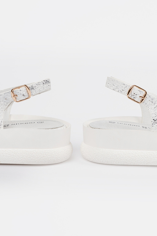 sandals flat Inhite color Inith... sandals flat Inhite color Inith...