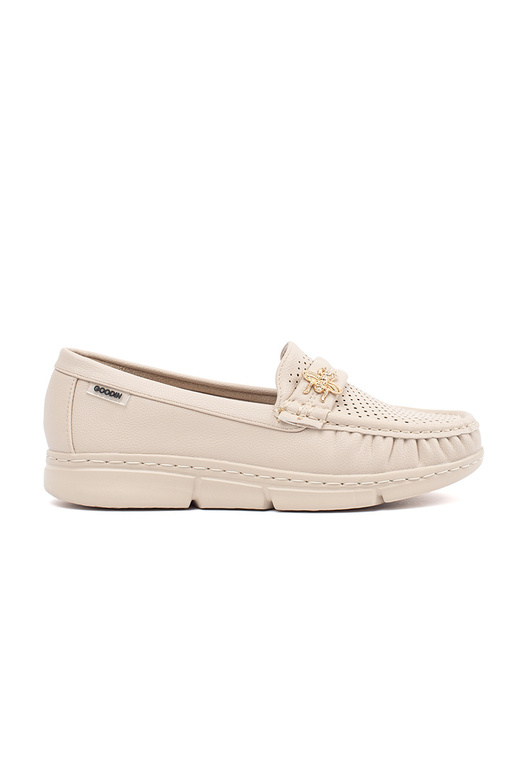 beige INomens moccasins light z...