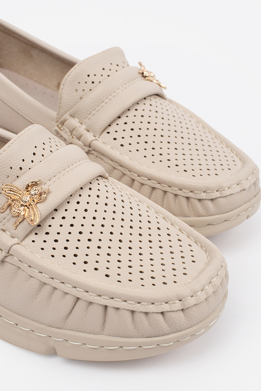 beige INomens moccasins light z...