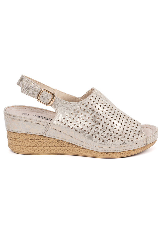 sandals beige on a Inedge sandals beige on a Inedge