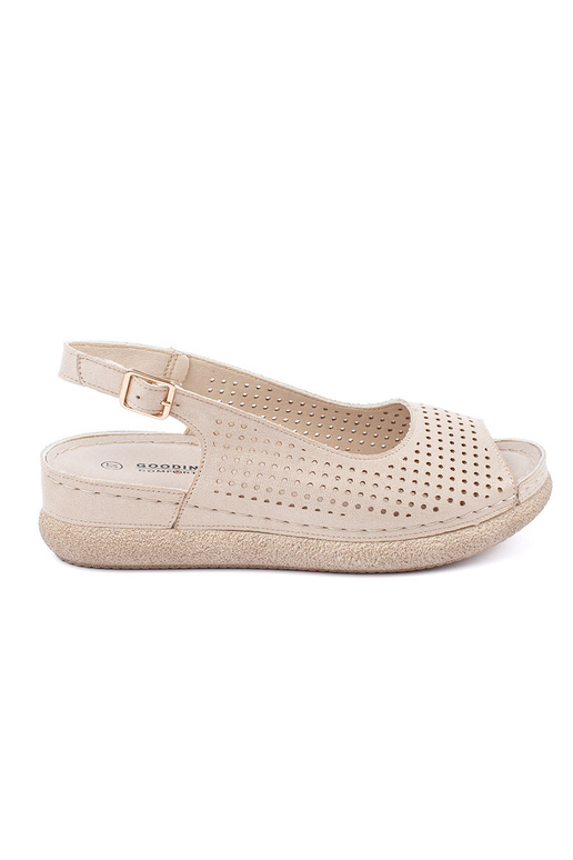 Light gold comfortable sandals Light gold comfortable sandals