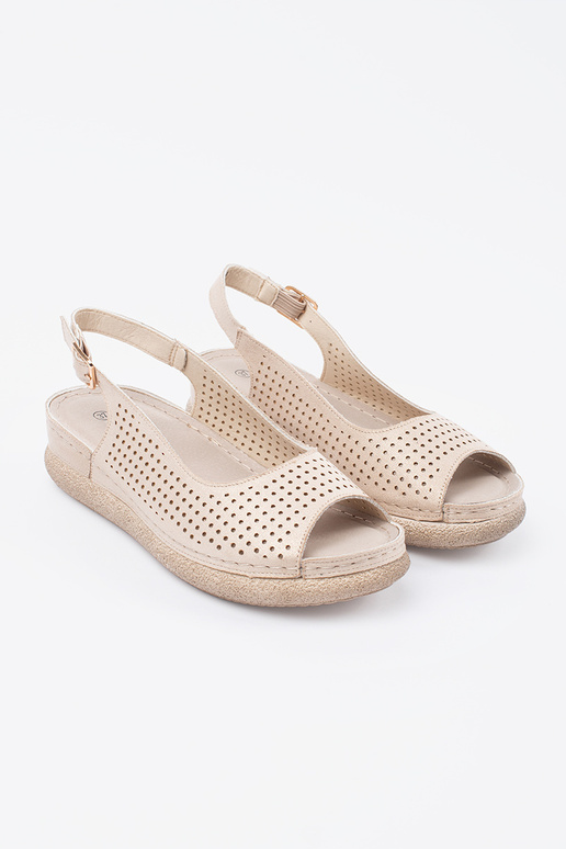 Light gold comfortable sandals Light gold comfortable sandals