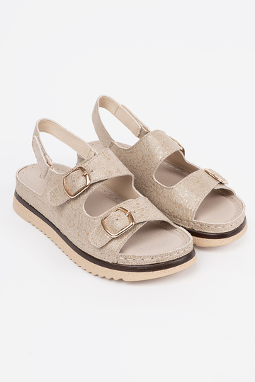 beige sandals ze goldenmi... 2